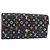 LOUIS VUITTON Monogram Multicolor Portefeuille Sarah Black M60668 LV Auth 180911 Nero