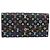 LOUIS VUITTON Monogram Multicolor Portefeuille Sarah Black M60668 LV Auth 180911 Nero - vista 2