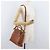 Borsa a Mano GUCCI Bamboo in Pelle 2way Beige Oro 000 1448 0289 Auth BA12991 D'oro - vista 25
