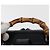GUCCI Bamboo Shoulder Bag Patent Black Silver 003 2058 0059 5 Auth 182394 Silvery - view 8