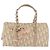 Borsa Christian Dior Trotter Canvas Romantic PVC Beige Silver Auth yk20375SAV Argento - vista 2