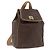 Céline Zaino CELINE Macadam Canvas PVC Pelle Marrone Oro Auth bs35412 D'oro