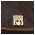 Céline Zaino CELINE Macadam Canvas PVC Pelle Marrone Oro Auth bs35412 D'oro - vista 19