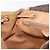 Céline Zaino CELINE Macadam Canvas PVC Pelle Marrone Oro Auth bs35412 D'oro - vista 26