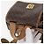 Céline Zaino CELINE Macadam Canvas PVC Pelle Marrone Oro Auth bs35412 D'oro - vista 8