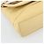 Borsa a tracolla con catena Salvatore Ferragamo in tela e pelle beige oro Auth ka4517A - vista 11