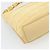 Borsa a tracolla con catena Salvatore Ferragamo in tela e pelle beige oro Auth ka4517A - vista 13