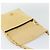 Borsa a tracolla con catena Salvatore Ferragamo in tela e pelle beige oro Auth ka4517A - vista 15