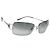 Bulgari Gafas de sol BVLGARI metal Silver Auth BA13217 Plata