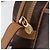 Céline Borsa a Spalla CELINE Macadam Canvas PVC Pelle Marrone Oro Auth 181476A D'oro - vista 16