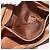 Céline Borsa a Spalla CELINE Macadam Canvas PVC Pelle Marrone Oro Auth 181476A D'oro - vista 23