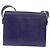 Céline Borsa a Spalla CELINE Circle in Pelle Viola e Oro Autentica 181402A D'oro Porpora - vista 3