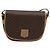 Céline Borsa a tracolla CELINE Macadam Canvas PVC Pelle Marrone Oro Auth ka4537 D'oro - vista 2