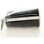 CHANEL Camelia Chain Shoulder Bag Vinyl Blue Silver CC Auth 171291SAM Argento - vista 4