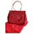 Lancel Borsa Tote rossa Rosso  - vista 7