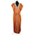 Dior Conjunto de lencería naranja