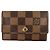 Louis Vuitton Damier Canvas Key Case Brown