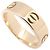 Anello Love Band in oro rosa 18K Cartier - vista 2