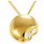 Autre Marque Collana in oro giallo 18K con diamante D'oro