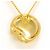 Autre Marque Collana in oro giallo 18K con diamante D'oro - vista 3