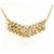 Autre Marque Collana in oro giallo 18K con diamante marrone D'oro