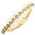 Autre Marque Bracciale con charm in oro giallo 18K con diamanti D'oro