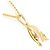 Autre Marque Collana in oro giallo 18K con diamante D'oro - vista 2