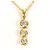 Autre Marque Collana in oro giallo 18K con diamante D'oro