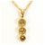 Autre Marque Collana in oro giallo 18K con diamante D'oro - vista 3