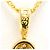 Autre Marque Collana in oro giallo 18K con diamante D'oro - vista 4