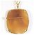Autre Marque Collar de oro amarillo de 18K con camafeo de concha Dorado - vista 3