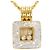 Autre Marque Collana in oro 18K con diamante D'oro