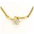 Autre Marque Collana in oro giallo 18K con diamante D'oro