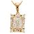 Autre Marque Collana in oro rosa 18K con diamante D'oro