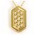 Autre Marque Collana in oro giallo 18K con diamante D'oro