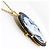 Autre Marque Collana in oro giallo 18K con diamante e onice D'oro - vista 2