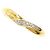 Autre Marque 18K Gelbgold-Ring mit Diamant Golden