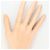 Autre Marque 18K Gelbgold-Ring mit Diamant Golden - Ansicht 6