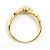 Autre Marque 18K Gelbgold-Ring mit Diamanten Golden - Ansicht 2