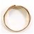 Autre Marque 18K Roségold-Ring mit Diamant Golden - Ansicht 2