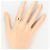 Autre Marque 18K Roségold-Ring mit Diamant Golden - Ansicht 6