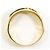 Autre Marque Diamantring aus PT900-Platin und 18K Gelbgold Golden - Ansicht 2