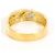 Autre Marque Diamantring aus PT900-Platin und 18K Gelbgold Golden - Ansicht 3