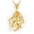 Autre Marque Collana in diamanti in oro giallo 18K e platino D'oro - vista 3