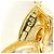 Autre Marque Collana in diamanti in oro giallo 18K e platino D'oro - vista 4