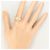 Autre Marque Eleganter Diamantring aus 18K Gold und Platin Golden - Ansicht 7