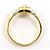 Autre Marque PT900 Platin- und 18K Gelbgold-Ring mit Diamant Golden - Ansicht 2