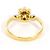 Autre Marque PT900 Platin- und 18K Gelbgold-Ring mit Diamant Golden - Ansicht 3
