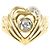 Autre Marque Anel de banda em platina PT900 e ouro amarelo 18K Dourado