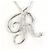 Autre Marque Collana in oro bianco 14K/18K con diamanti